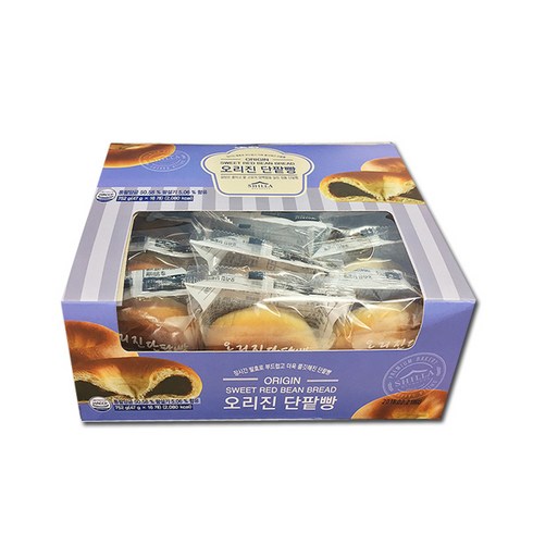(코스트코) 신라명과 오리진단팥빵 47g X 16개입, 752g, 1개