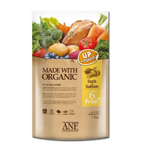 ANF 6FREE PLUS 오리연어 5.6kg 강아지사료
