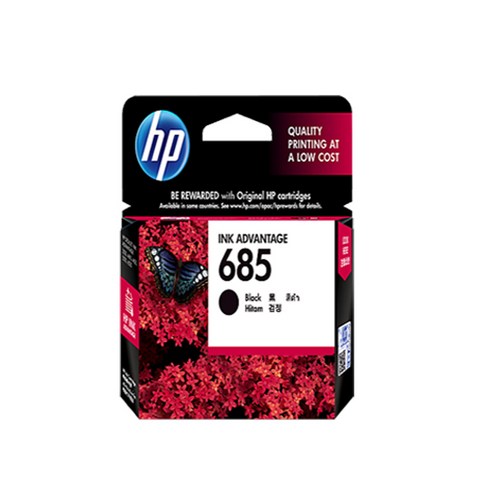 HP NO.685 정품잉크, BLACK, 1개