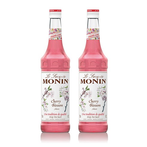 모닌 체리 블라썸 시럽 700ml 2개세트, 2개