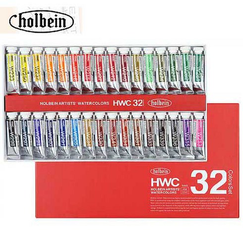 홀베인 HWC 수채화물감, 15ml, 32색