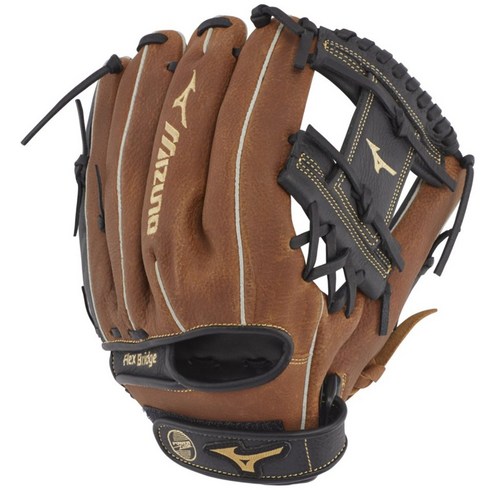 MIZUNO [GPSL1100-BR] 미즈노 유소년 글러브 (갈색+검정) 11인치