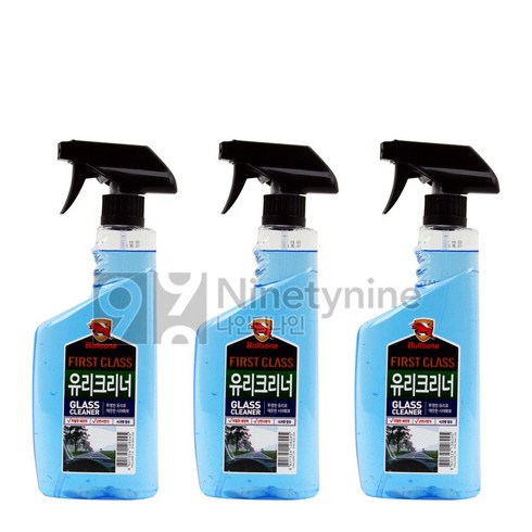 불스원 퍼스트클래스 유리크리너, 3개, 550ml