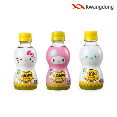 [광동직영] 꼬소꼬미 옥수수차 200ml x 40pet, 40개