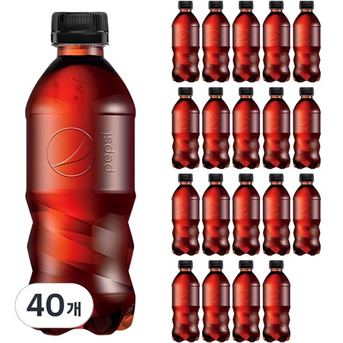 펩시 제로 슈거 무라벨 콜라 라임향 300ml 40병 
생수/음료