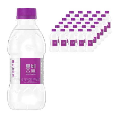 몽베스트 생수, 500ml, 105개