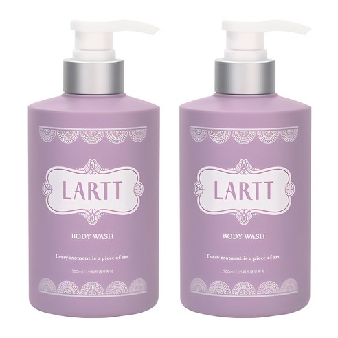 라르트 노네랄 노인냄새 땀 체취 제거 천연 바디워시 스위트플로랄향 500ml, 5개