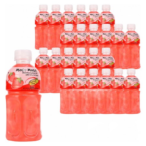 모구모구 주스 딸기맛, 320ml, 24개