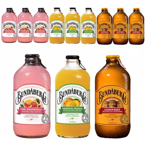 분다버그 핑크자몽 375ml*4개 + 트로피컬 망고 375ml*4개 + 진저비어 375ml*4개, 1세트, 375ml 오션스프레이스파클링애플345㎖×12캔+12캔(총24캔) 분다버그 핑크자몽 375ml*4개 + 트로피컬 망고 375ml*4개 + 진저비어 375ml*4개, 1세트, 375ml 오션스프레이스파클링애플345㎖×12캔+12캔(총24캔)