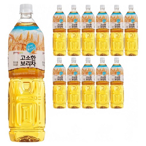 곰곰 고소한 보리차, 1.5L, 12개