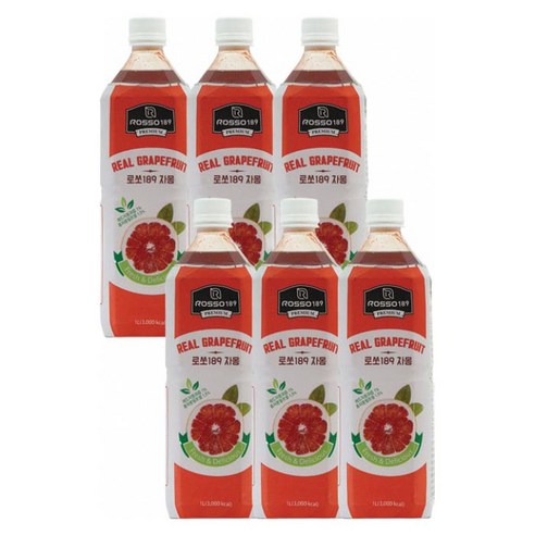 로쏘189 자몽베이스, 1L, 6개
