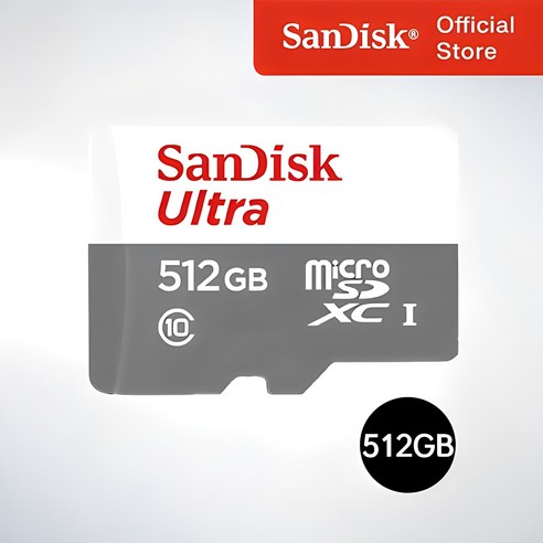 샌디스크코리아 공식인증정품 마이크로 SD카드 SDXC ULTRA 울트라 QUNR 512GB, 1개