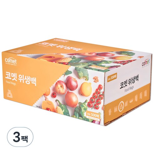 코멧 위생백 중형 25 x 35cm 500매, 3개
생활잡화 코멧 위생백 중형 25 x 35cm 500매, 3개
생활잡화