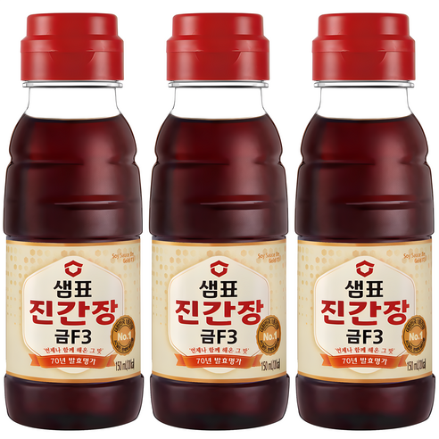 샘표 진간장 금F3, 860ml, 1개