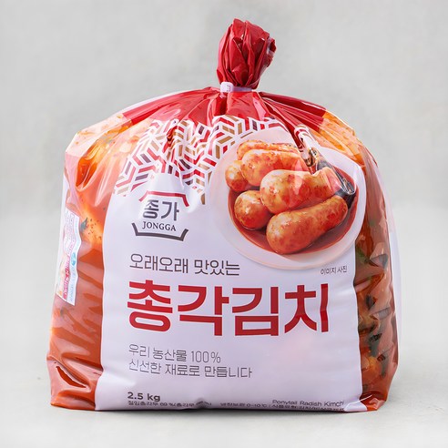 종가 총각김치, 5kg, 1개