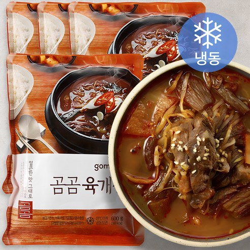 곰곰 육개장 (냉동), 600g, 1개