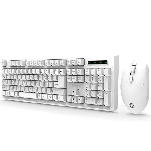 큐센 무선 키보드 + 마우스 + 키스킨 세트, 블랙, 일반형, MK450