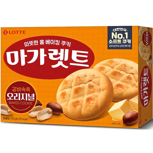 롯데제과 마가렛트 오리지널, 352g, 1개