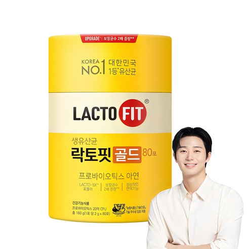 종근당건강 락토핏 골드, 100g, 3개