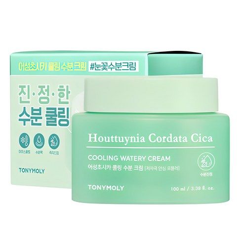 토니모리 어성초 시카 쿨링 수분 크림, 100ml, 1개