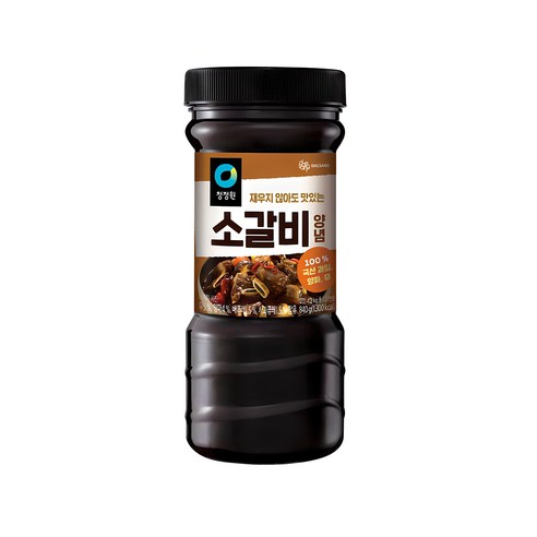 청정원 전통 소갈비양념: 한옥집 맛집의 비결을 집으로