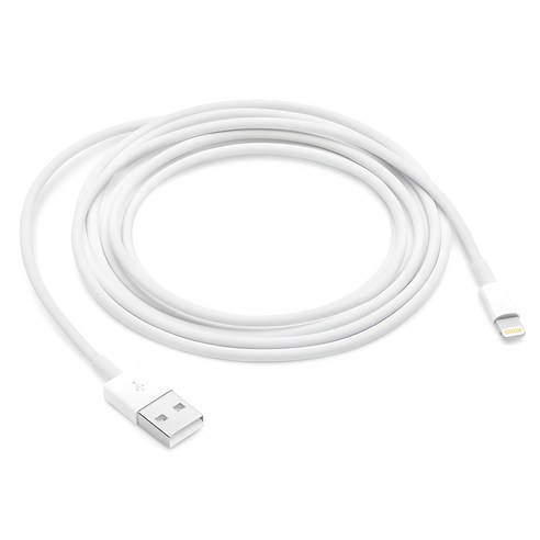 Apple 정품 Lightning-USB 충전 케이블, Lightning, USB, 2m