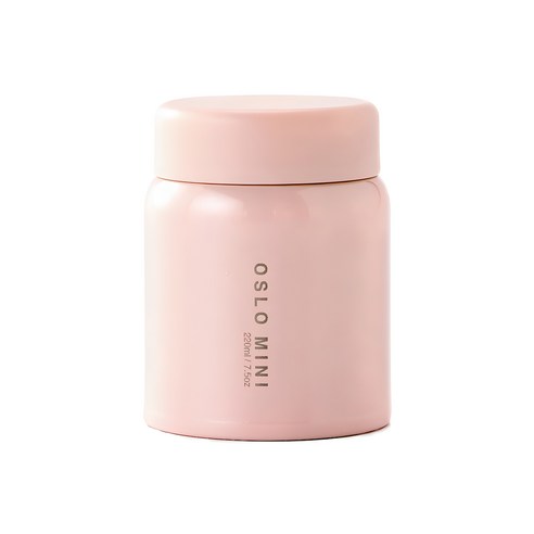 오슬로 미니 푸드자, 핑크, 220ml, 1개
