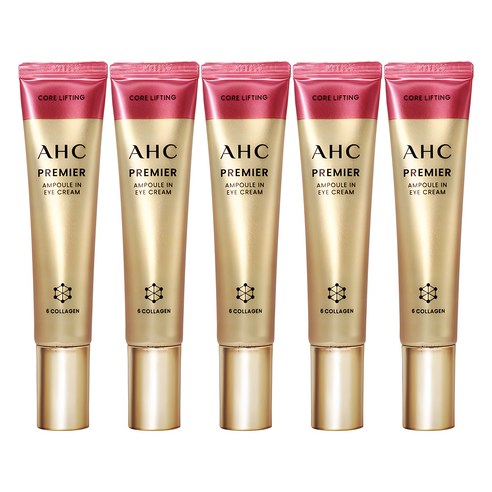 AHC 프리미어 앰플 인 아이크림 코어 리프팅 시즌12 40ml x5, 5개