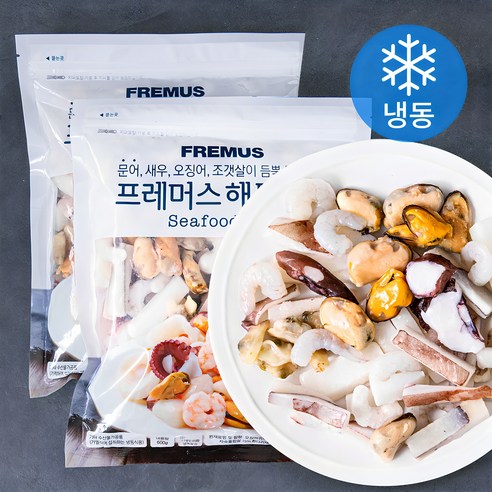 바른식 감자옹심이 장칼국수 밀키트 (냉동), 506g, 1개 해물파전밀키트 10 프레머스 해물모둠 (냉동), 600g, 2개