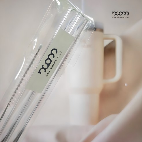 스타벅스 스탠리텀블러 빨대 스탠리퀜처H2.0 빨대 호환 (887ml / 1.18L), 887ml용 빨대, 투명, 1개