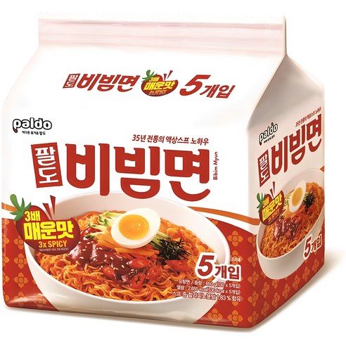 팔도 비빔면 매운맛, 10개