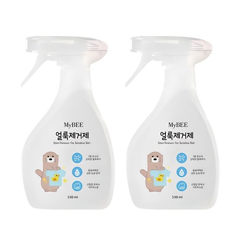 마이비 자연품은 아기 얼룩제거제, 330ml, 2개