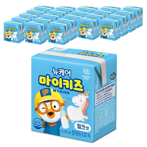 앱솔루트 킨더밀쉬 200ml, 4개 유아용우유 11 뉴케어 마이키즈 밀크맛, 150ml, 24개