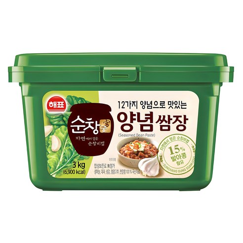 청정원순창 미소된장 가쓰오&다시마, 450g, 1개 해표된장 11 순창궁 12가지 양념으로 맛있는 양념쌈장, 1kg, 1개