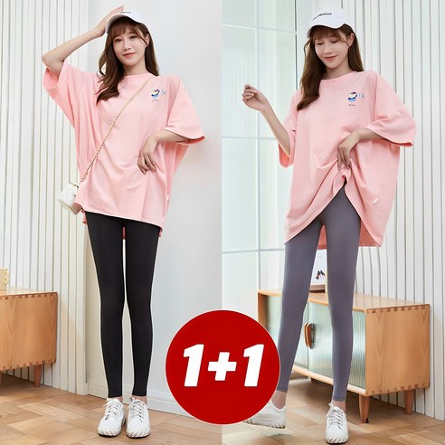 코마드 시원한 요가 필라테스 레깅스 2P WPN473