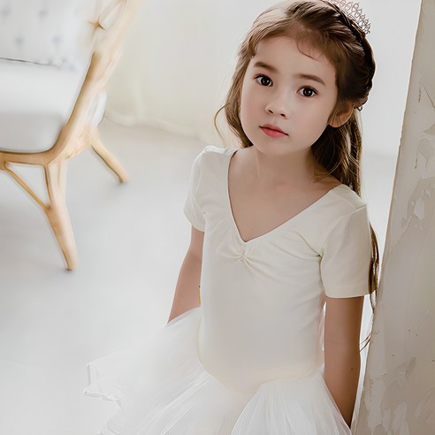 삐에아떼르 여아용 베이직 튜튜 발레복 2005