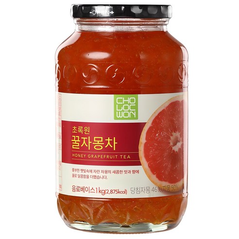초록원 꿀자몽차