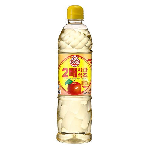 오뚜기 2배 사과식초, 900ml, 1개