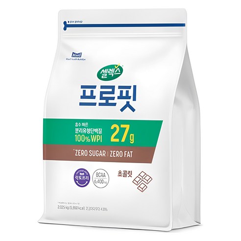 셀렉스 프로핏 프로틴 파우더 초콜릿, 2.025kg, 1개