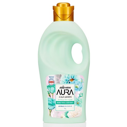 아우라 초고농축 섬유유연제 스모키머스, 1L, 1개