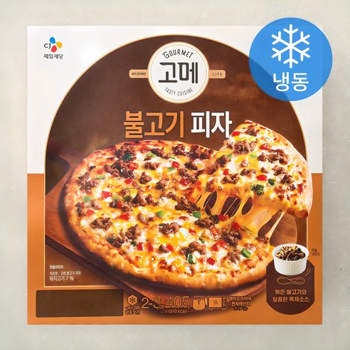 고메 클래식 불고기 피자 (냉동), 405g, 1개입, 1개