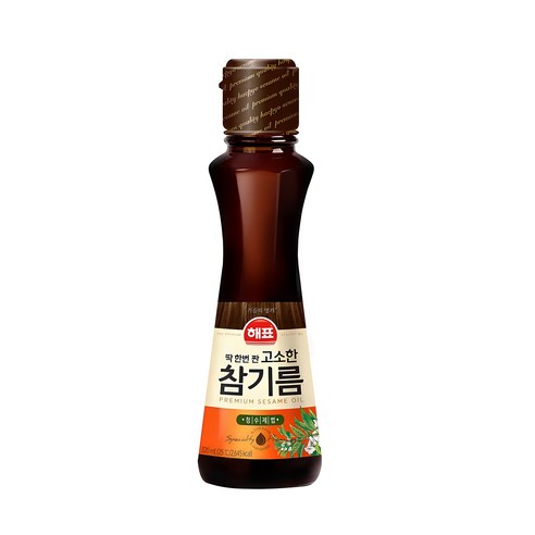 해표 고소한 참기름, 320ml, 2개