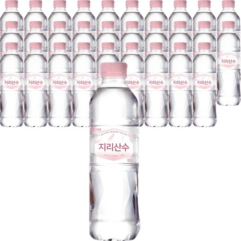 지리산수 핑크, 500ml, 40개