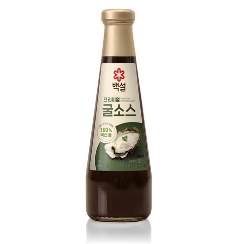 백설 프리미엄 굴소스, 2개, 500g