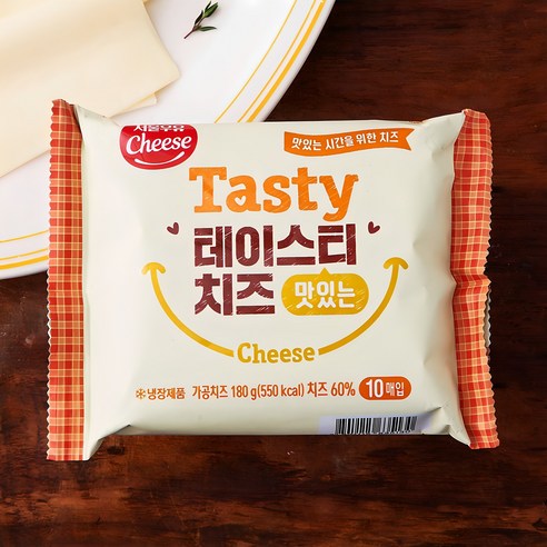 서울우유치즈 테이스티 치즈 맛있는, 18g, 10개입, 1개