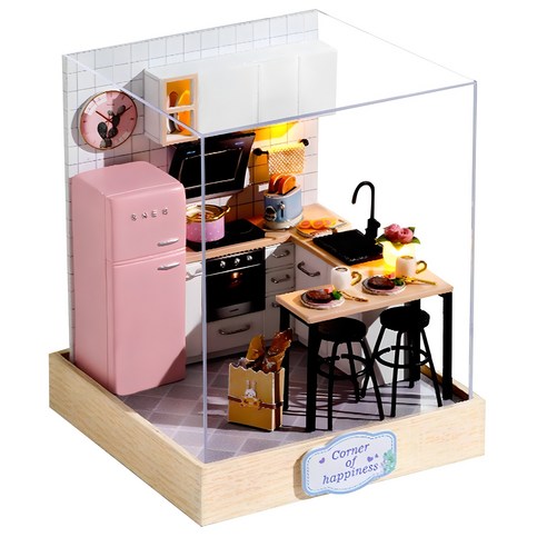 텅 빈 주말, 나만의 작은 행복을 짓다: 프라임위너스 DIY 미니어처 주방 만들기 diy미니어처