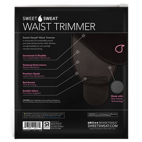 23249010371 SPOC-01037 Sweat Sweet Trimmer Waist sports research 保護手腕 壓迫功能 火箭海外直寄