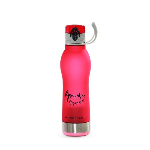 아쿠아마인 미네랄메이커 머니보틀, 레드, 500ml
