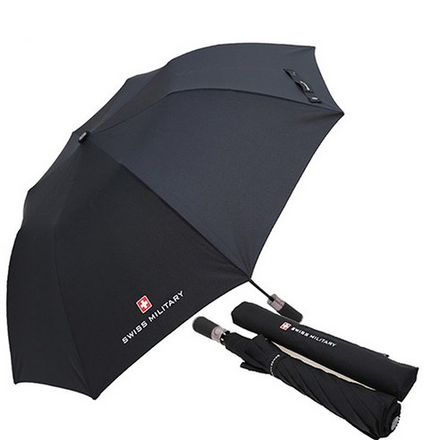  여성용 패션과 액세서리 아이템 한정 특가 세일 여성패션 스위스밀리터리 2단 자동 무지 우산