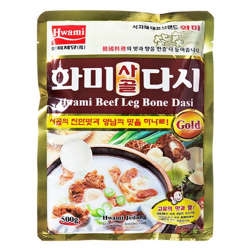 화미제당 사골 다시 골드, 500g, 1개